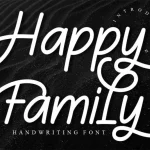 Happy Family Script Font