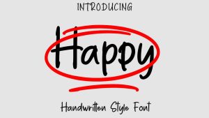 Happy Font › Fontesk