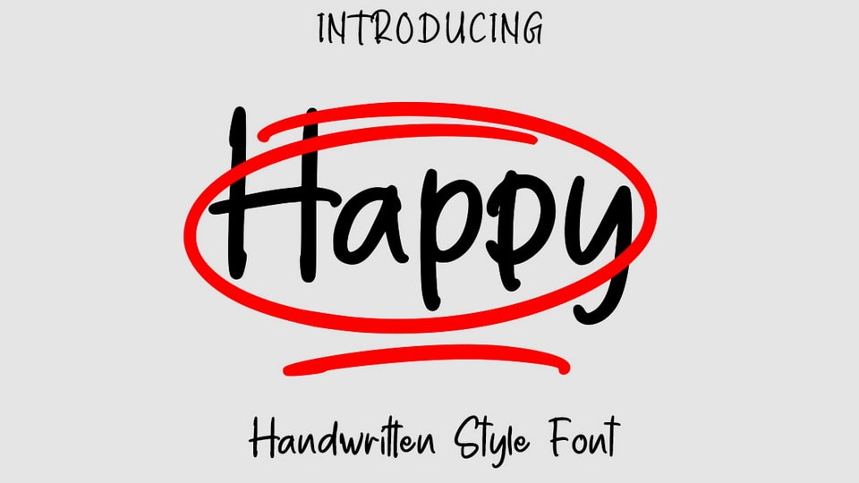 Happy Font › Fontesk
