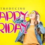 HAPPY FRIDAY Display Font