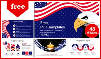 Happy Independence Day PowerPoint Templates