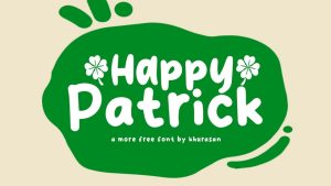 Happy Patrick Font › Fontesk
