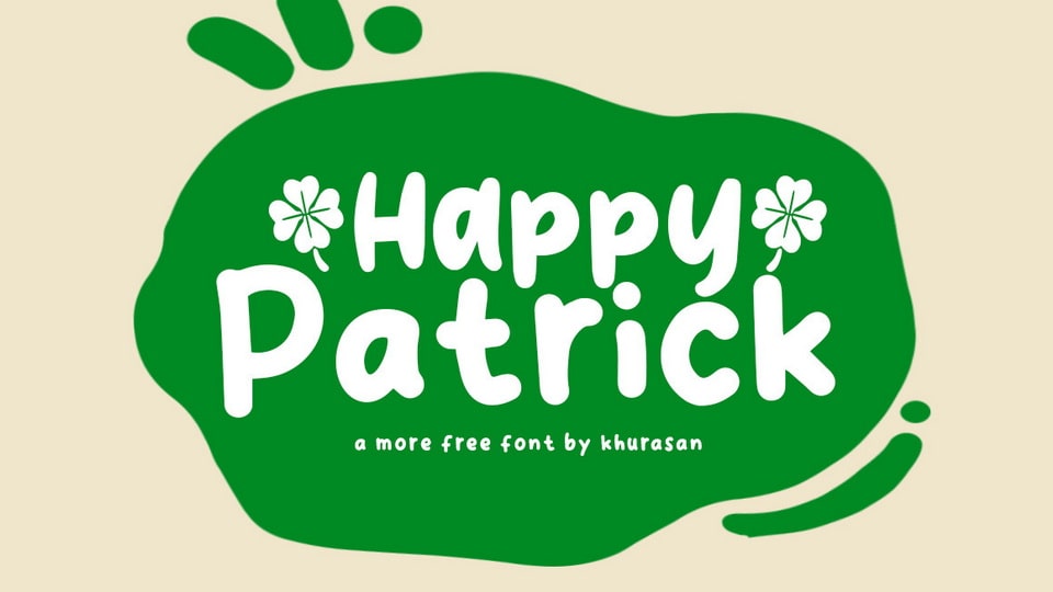 Happy Patrick Font › Fontesk