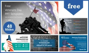Happy Veterans Day PowerPoint Templates