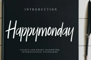 Happymonday Script Font