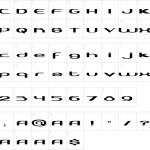 Harabara Neo Font - Fonte Grátis Mapa de caracteres da fonte Harabara Neo Font
