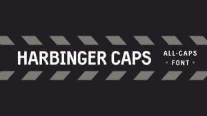 Harbinger Caps Font › Fontesk