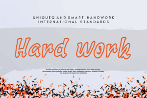 Hard work Display Font