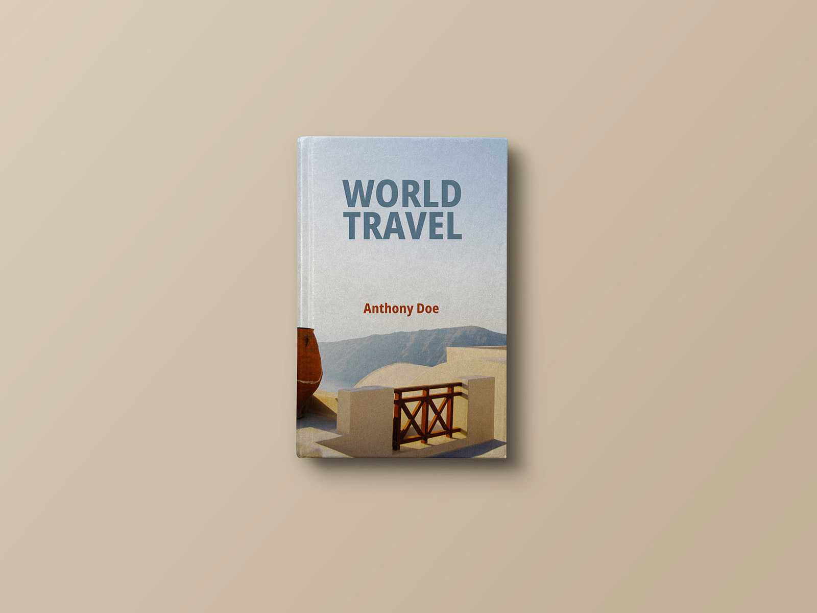 Hardcover Book Mockup Template