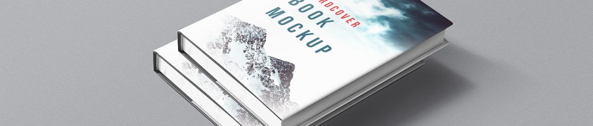 Hardcover Book PSD Mockup