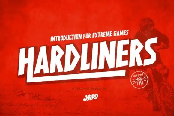 Hardliners Display Font