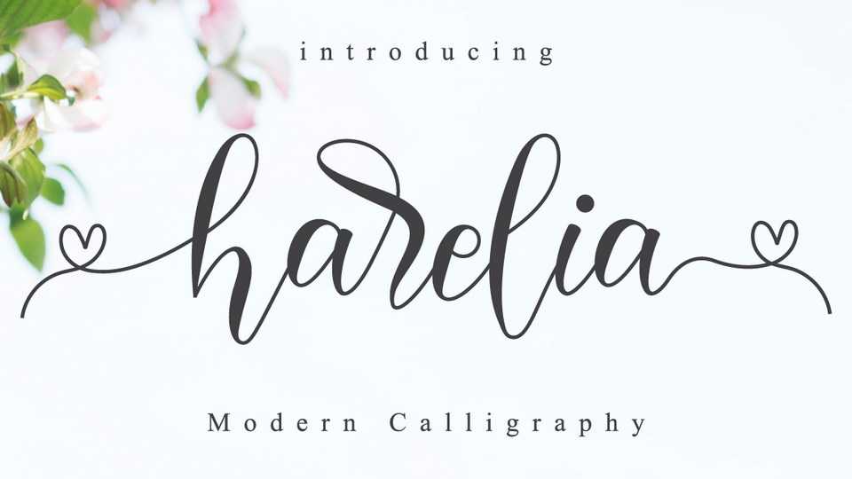 Harelia Script Font › Fontesk