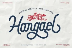Hargael Display Font