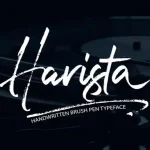 Harista Brush Font
