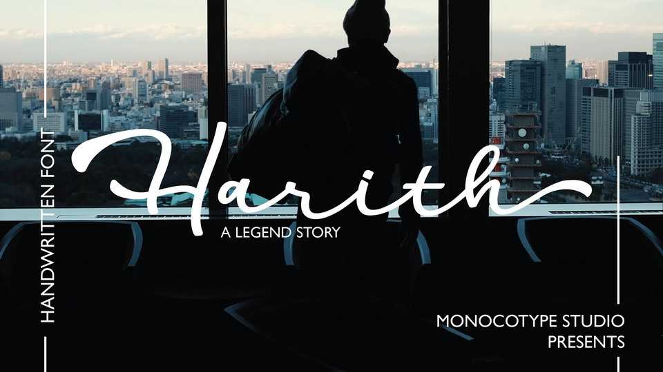 Harith Script Font › Fontesk