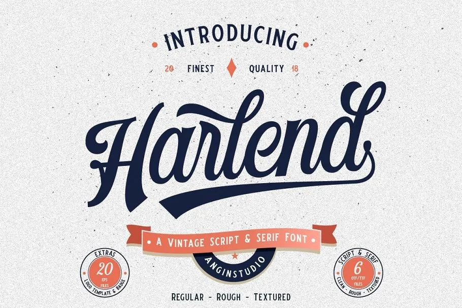 Harlend Typeface