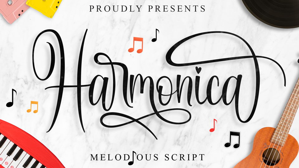 Harmonica Script Font › Fontesk