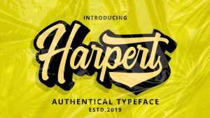 Harpert Script › Fontesk