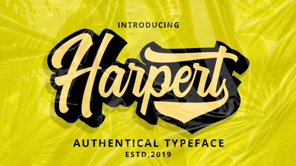 Harpert Script › Fontesk