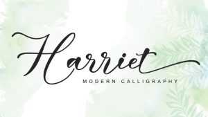 Harriet Script Font › Fontesk