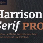 Harrison Serif Pro Font Family