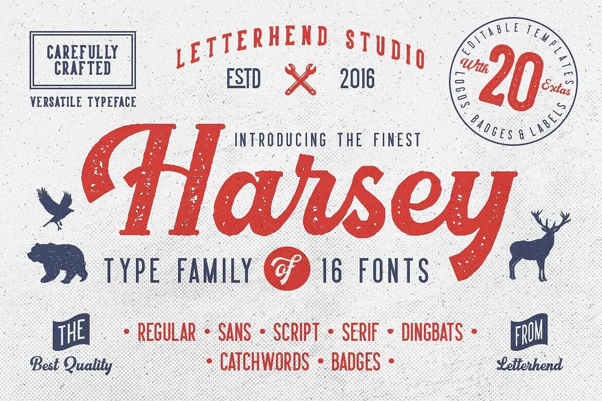 Harsey Typeface