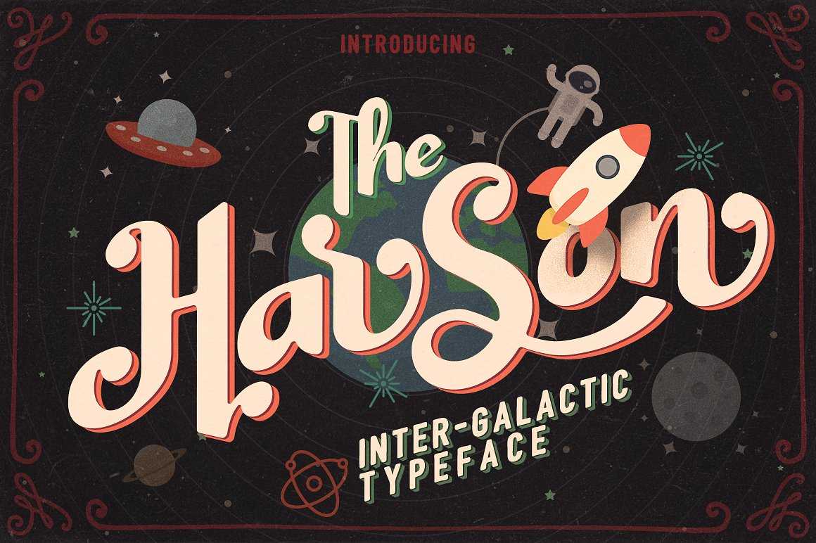 Harson Typeface