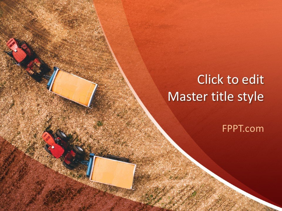 Harvest Technology PowerPoint Template