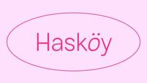 Hasköy Font Family › Fontesk