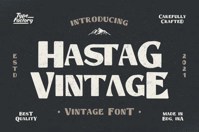 Hastag Trial Font