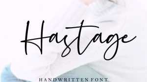 Hastage Script Font › Fontesk
