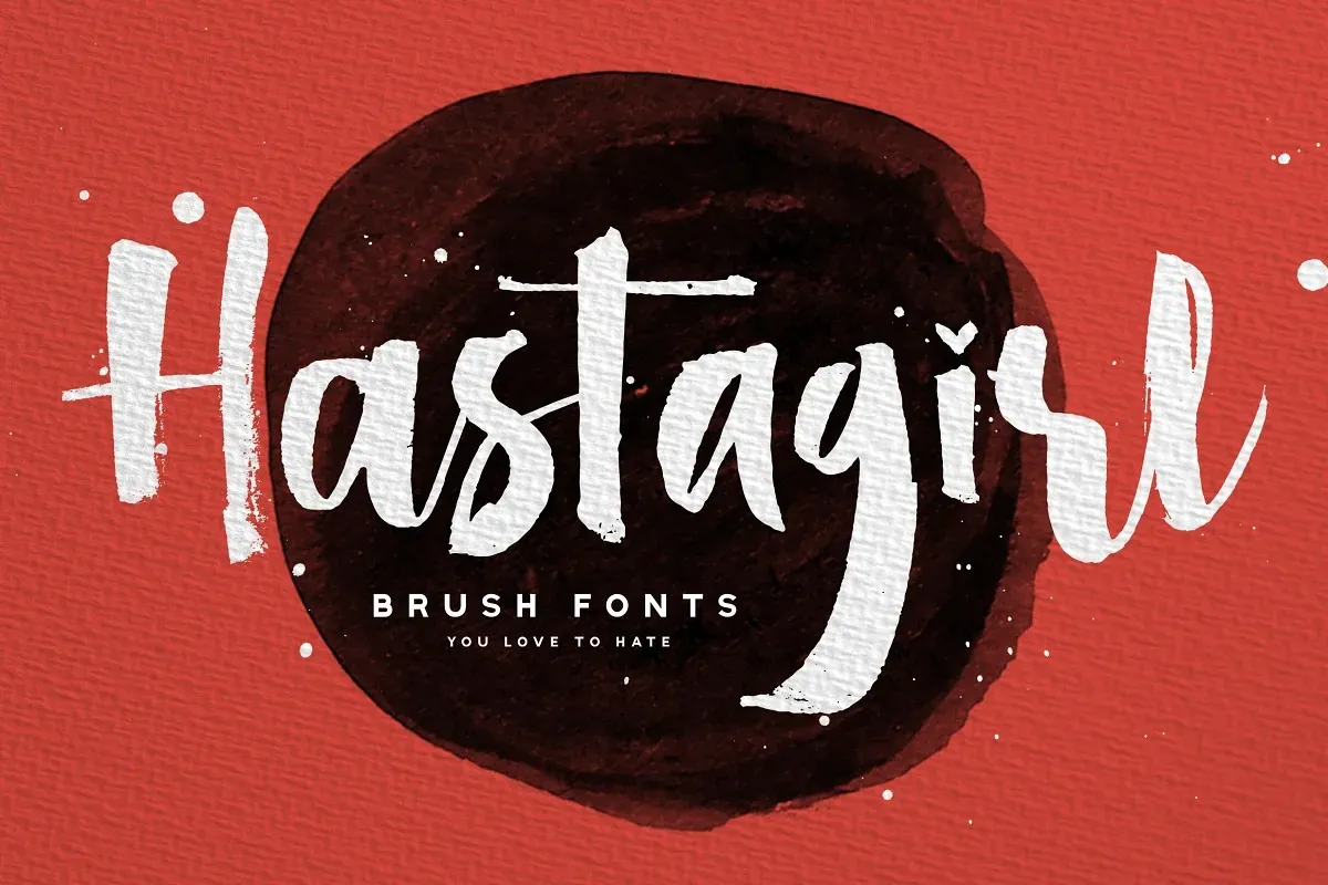 Hastagirl Font
