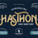 Hasthon Vintage Font