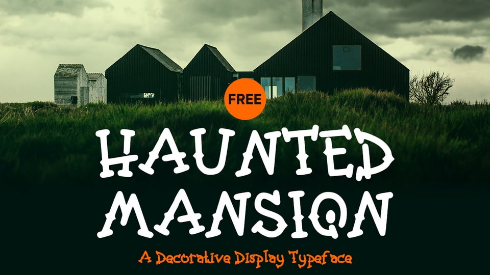 Haunted Mansion Font › Fontesk