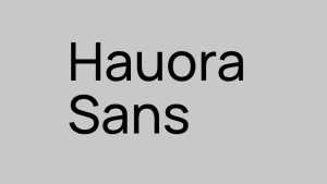 Hauora Sans Font Family › Fontesk