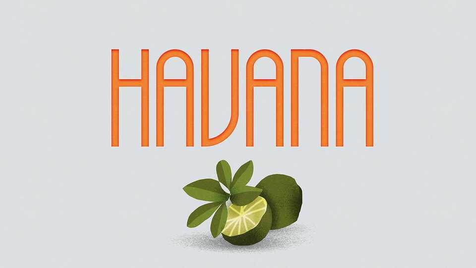 Havana Font Family › Fontesk
