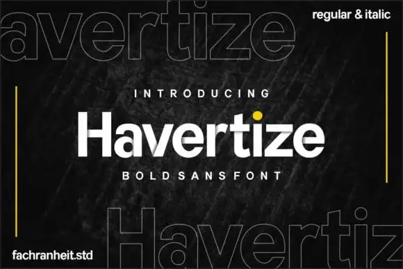 Havertize Sans Serif Font