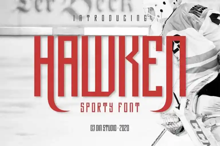 Hawken Display Font