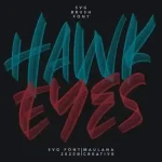 Hawkeyes Brush Font - Fonte Grátis Hawkeyes Brush Font