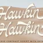 Hawkin Font › Fontesk
