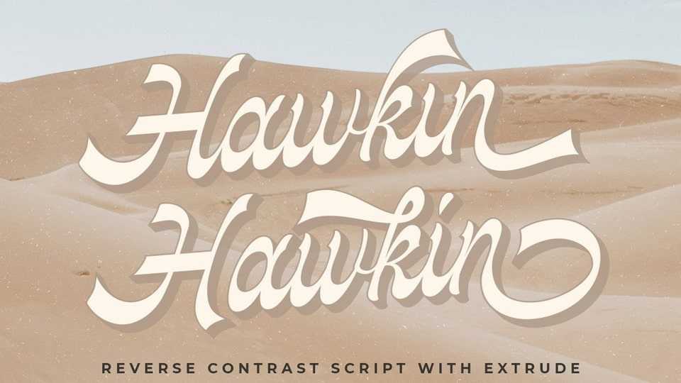 Hawkin Font › Fontesk