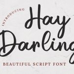 Hay Darling Font › Fontesk