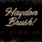 Haydon Brush Font