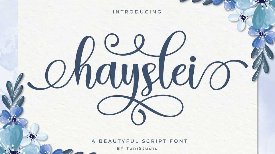 Haysley Script Font › Fontesk