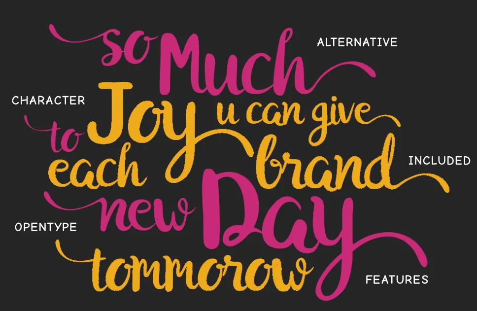 Hayuk Script Font