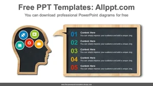 Head board PowerPoint Diagram Template