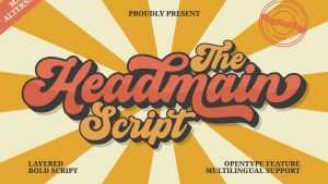 Headmain Font › Fontesk