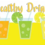Healthy Drinks Display Font
