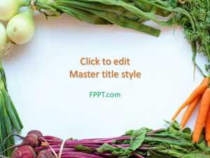 Healthy Food PowerPoint Template
