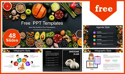 Healthy Superfoods PowerPoint Templates